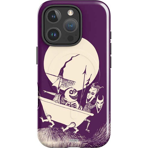 Disney The Nightmare Before Christmas Lock Shock and Barrel Art iPhone 16 Pro Magsafe Impact Case