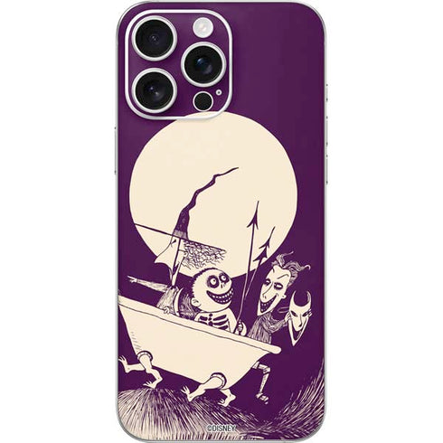 Disney The Nightmare Before Christmas Lock Shock and Barrel Art iPhone 16 Pro Max Skin