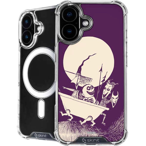 Disney The Nightmare Before Christmas Lock Shock and Barrel Art iPhone 17 MagSafe Case