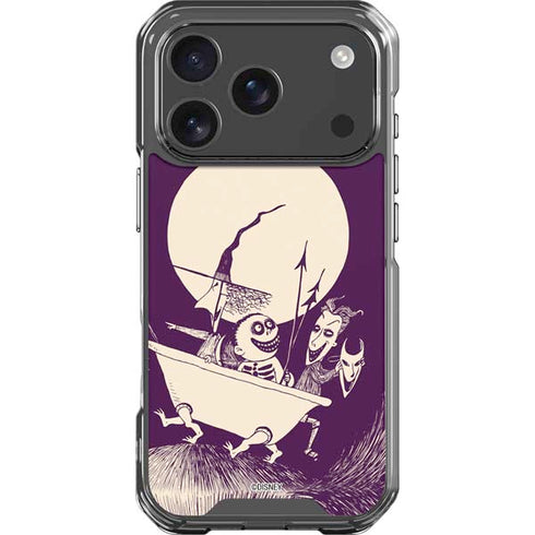 Disney The Nightmare Before Christmas Lock Shock and Barrel Art iPhone 18 Pro Clear Case