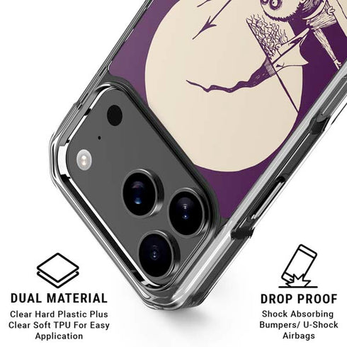 Disney The Nightmare Before Christmas Lock Shock and Barrel Art iPhone 18 Pro Clear Case