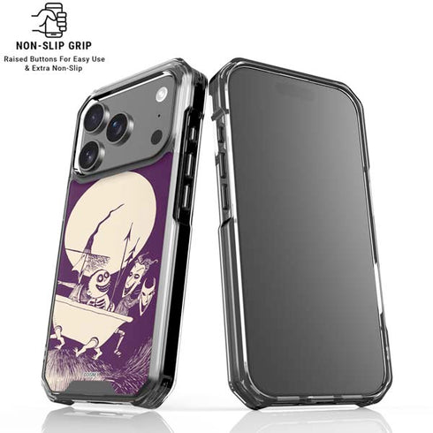 Disney The Nightmare Before Christmas Lock Shock and Barrel Art iPhone 18 Pro Clear Case