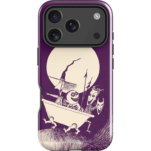 Disney The Nightmare Before Christmas Lock Shock and Barrel Art iPhone 18 Pro Impact Case