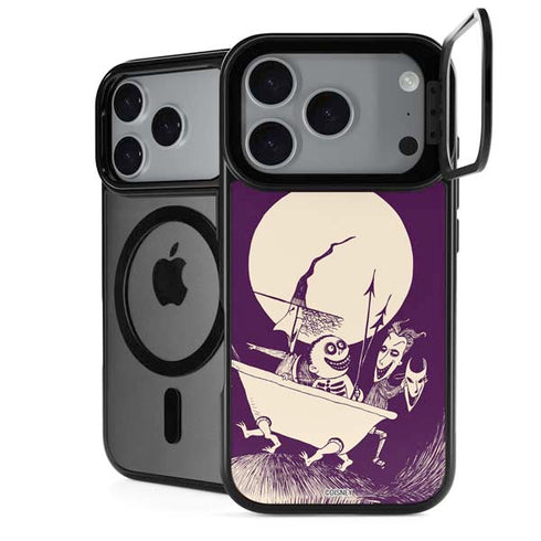 Disney The Nightmare Before Christmas Lock Shock and Barrel Art iPhone 18 Pro Kickstand Case