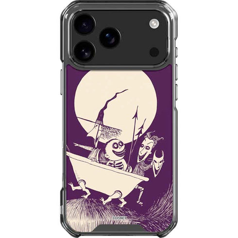 Disney The Nightmare Before Christmas Lock Shock and Barrel Art iPhone 18 Pro Max Clear Case
