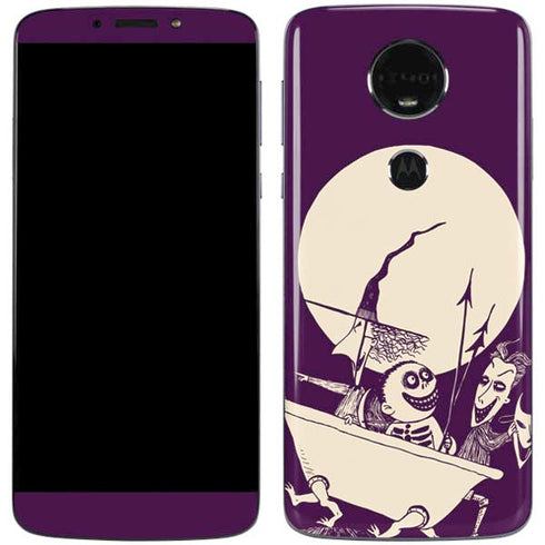 Disney The Nightmare Before Christmas Lock Shock and Barrel Art Moto E5 Plus Skin