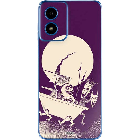 Disney The Nightmare Before Christmas Lock Shock and Barrel Art Moto G Play 4G (2024) Skin