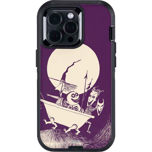 Disney The Nightmare Before Christmas Lock Shock and Barrel Art Otterbox Defender iPhone Skin