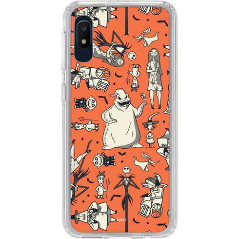 Disney The Nightmare Before Christmas Character Pattern print Galaxy Cases
