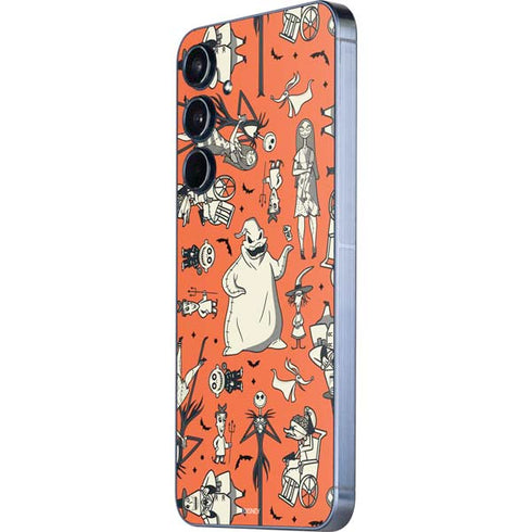 Disney The Nightmare Before Christmas Character Pattern print Galaxy A55 5G Skin