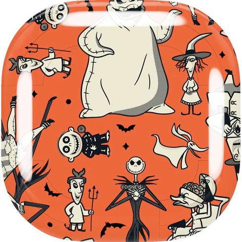 Disney The Nightmare Before Christmas Character Pattern print Galaxy Buds Live Skin