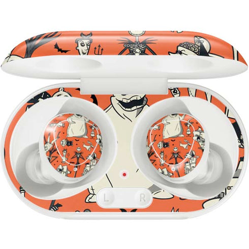 Disney The Nightmare Before Christmas Character Pattern print Galaxy Buds Plus Skin
