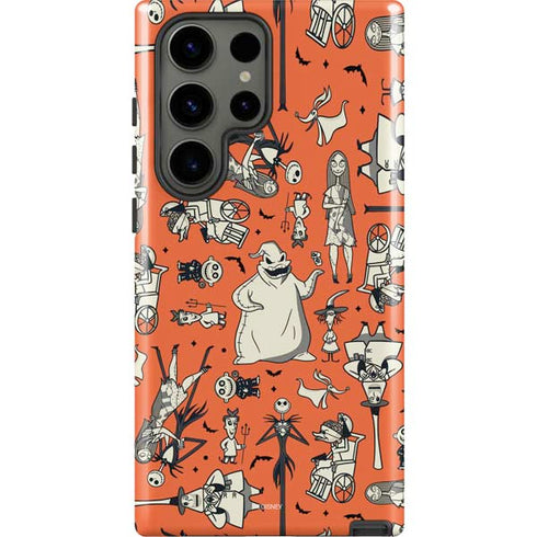 Disney The Nightmare Before Christmas Character Pattern print Galaxy S23 Ultra Pro Case