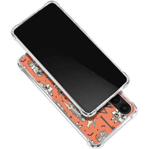 Disney The Nightmare Before Christmas Character Pattern print Galaxy S24 FE Clear Case