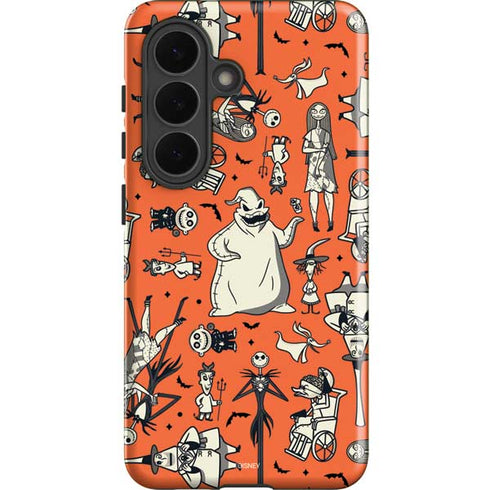 Disney The Nightmare Before Christmas Character Pattern print Galaxy S26 Plus Impact Case