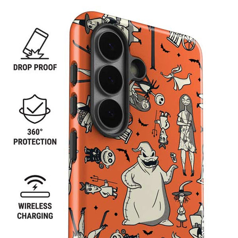 Disney The Nightmare Before Christmas Character Pattern print Galaxy S26 Plus Impact Case