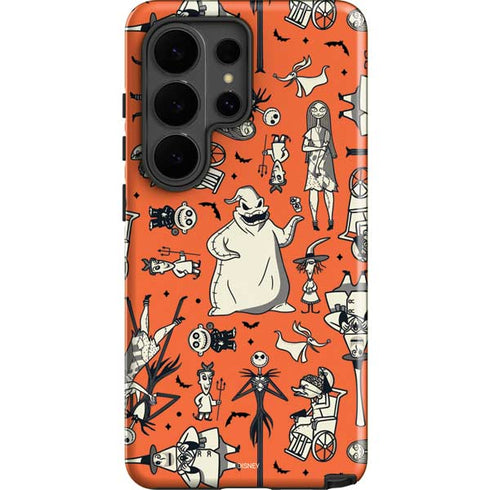 Disney The Nightmare Before Christmas Character Pattern print Galaxy S26 Ultra Impact Case