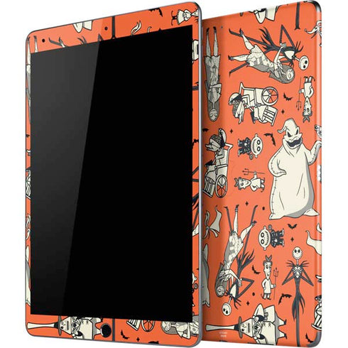 Disney The Nightmare Before Christmas Character Pattern print iPad Skins