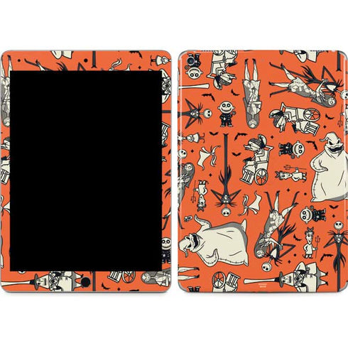 Disney The Nightmare Before Christmas Character Pattern print iPad Skins