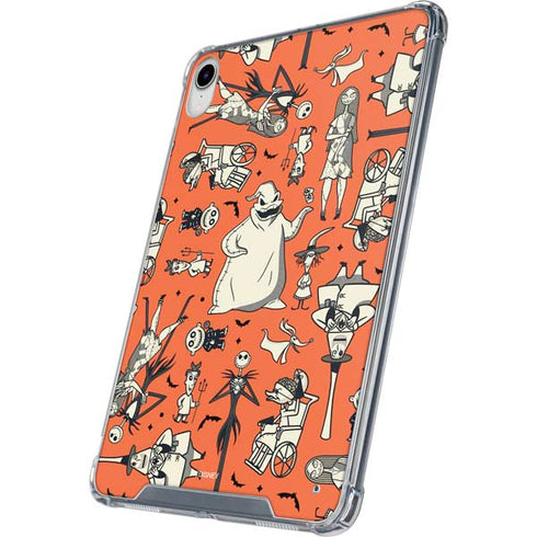 Disney The Nightmare Before Christmas Character Pattern print iPad 11th Gen (2025) Clear Case