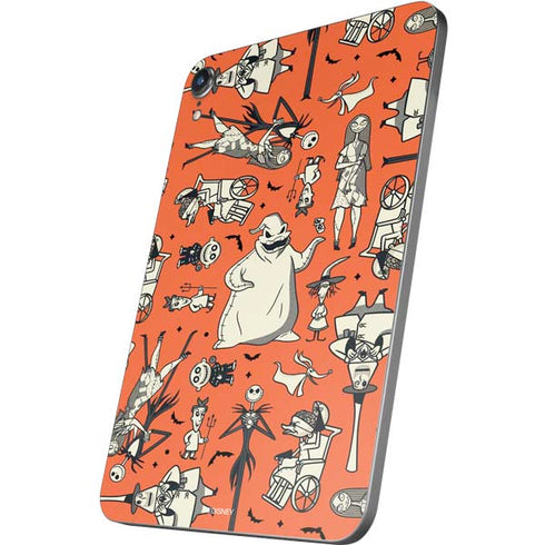 Disney The Nightmare Before Christmas Character Pattern print Apple iPad Mini Skin