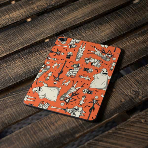 Disney The Nightmare Before Christmas Character Pattern print Apple iPad Pro Skin