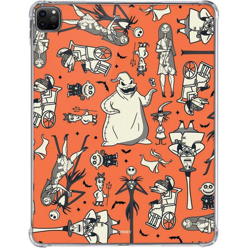 Disney The Nightmare Before Christmas Character Pattern print iPad Pro 11in (2024) Clear Case