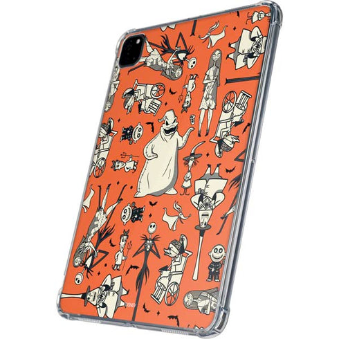 Disney The Nightmare Before Christmas Character Pattern print iPad Pro 11in (2024) Clear Case