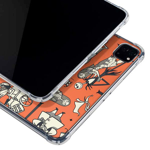 Disney The Nightmare Before Christmas Character Pattern print iPad Cases