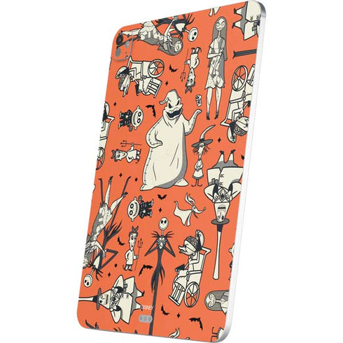 Disney The Nightmare Before Christmas Character Pattern print iPad Pro 13in M4 (2024) Skin