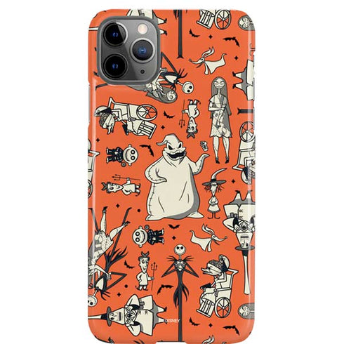 Disney The Nightmare Before Christmas Character Pattern print iPhone Cases