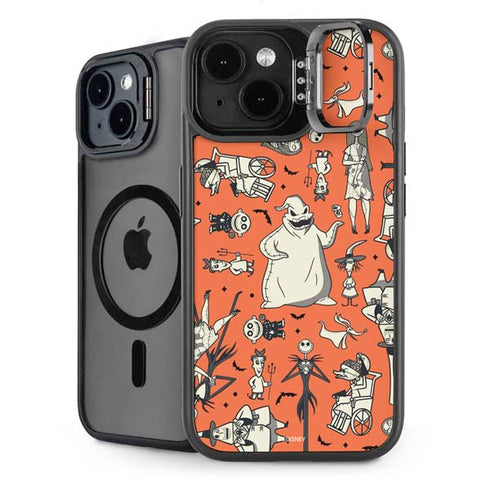 Disney The Nightmare Before Christmas Character Pattern print iPhone 14 Kickstand Case