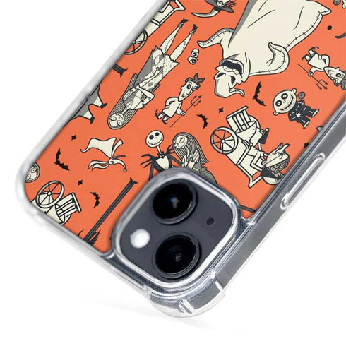 Disney The Nightmare Before Christmas Character Pattern print iPhone 14 MagSafe Case