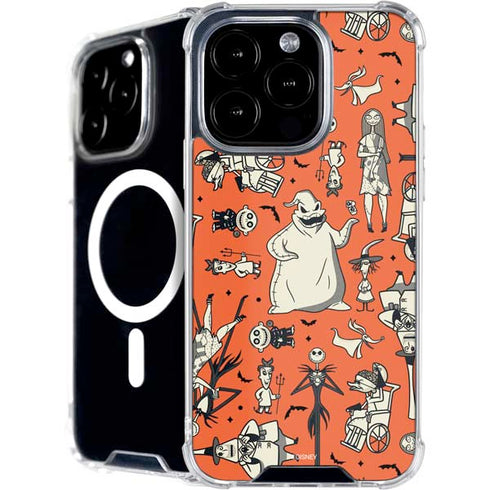 Disney The Nightmare Before Christmas Character Pattern print iPhone 16 Pro MagSafe Case
