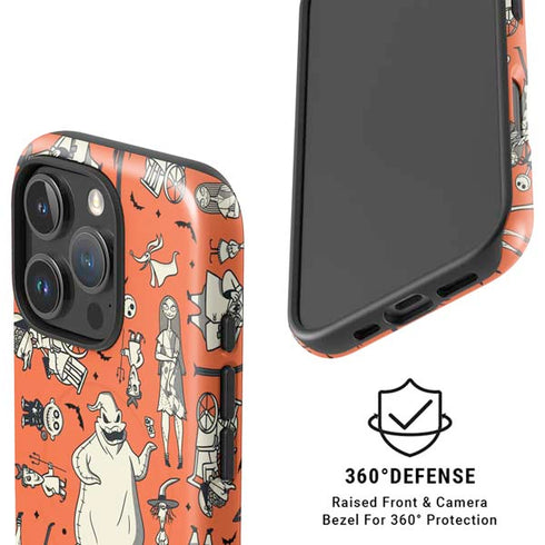 Disney The Nightmare Before Christmas Character Pattern print iPhone 16 Pro Magsafe Impact Case