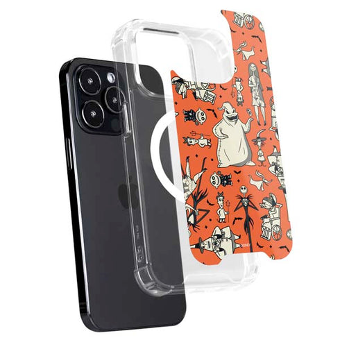 Disney The Nightmare Before Christmas Character Pattern print iPhone 16 Pro Max MagSafe Case