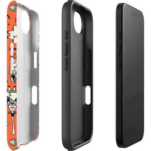 Disney The Nightmare Before Christmas Character Pattern print iPhone 16e Impact Case