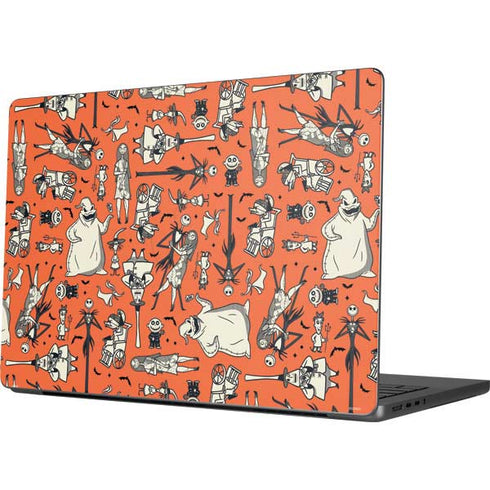 Disney The Nightmare Before Christmas Character Pattern print Apple MacBook Pro 14-inch Skin