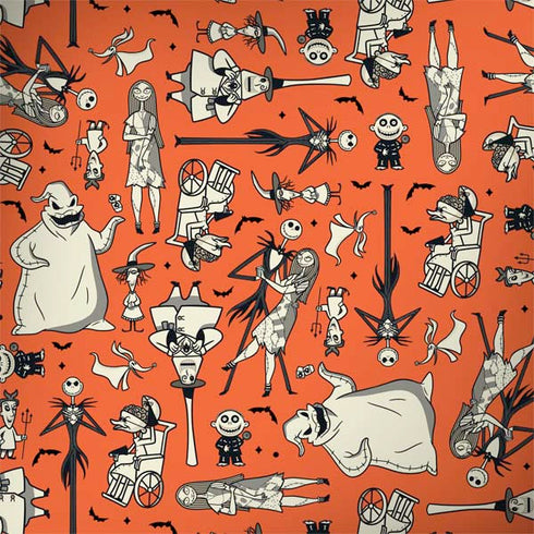 Disney The Nightmare Before Christmas Character Pattern print MacBook Skins