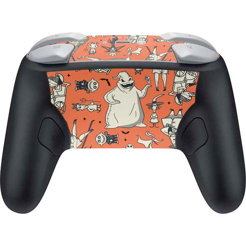 Disney The Nightmare Before Christmas Character Pattern print Nintendo Switch 2 (2025) Pro Controller Skin