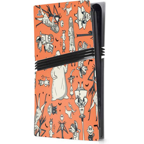 Disney The Nightmare Before Christmas Character Pattern print PlayStation PS5 Skins