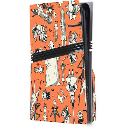 Disney The Nightmare Before Christmas Character Pattern print PlayStation PS5 Skins