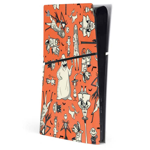 Disney The Nightmare Before Christmas Character Pattern print PlayStation PS5 Skins