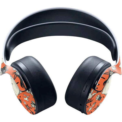 Disney The Nightmare Before Christmas Character Pattern print PULSE 3D Wireless Headset for PS5 Skin