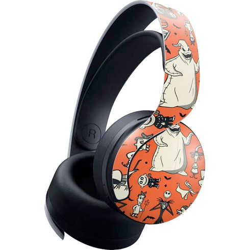 Disney The Nightmare Before Christmas Character Pattern print PULSE 3D Wireless Headset for PS5 Skin