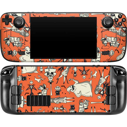 Disney The Nightmare Before Christmas Character Pattern print Steam Deck Handheld Gaming Computer OLED Skin