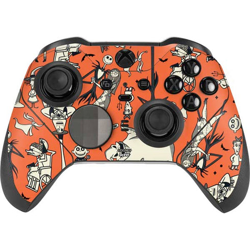 Disney The Nightmare Before Christmas Character Pattern print Xbox Elite Wireless Controller Series 2 Skin