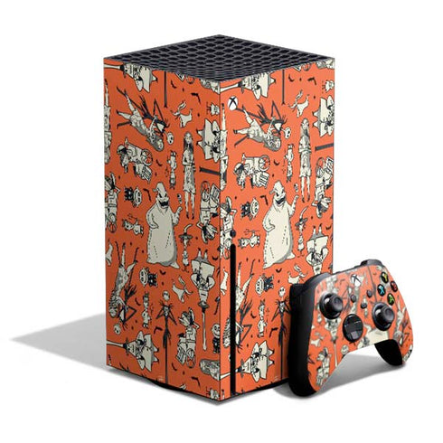 Disney The Nightmare Before Christmas Character Pattern print Xbox Series X Skins