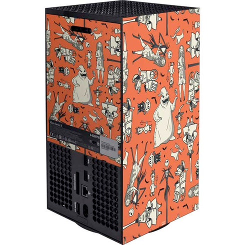Disney The Nightmare Before Christmas Character Pattern print XBox Series X Digital Edition Bundle Skin