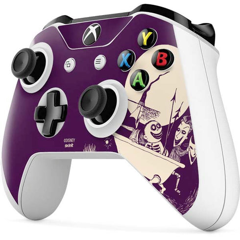 Disney The Nightmare Before Christmas Lock Shock and Barrel Art Xbox One S All-Digital Edition Bundle Skin